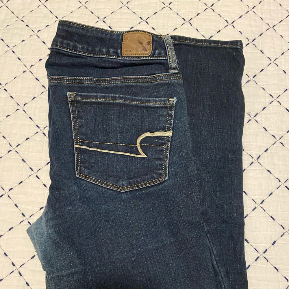 Super skinny stretch American eagle jeans